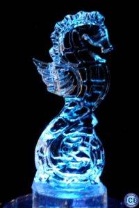 Seahorse Ice Sculpture