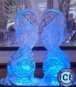 Seahorses Ice Sculptures