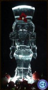 nutcracker ice sculpture toy soldier